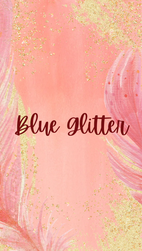 Blue Glitter