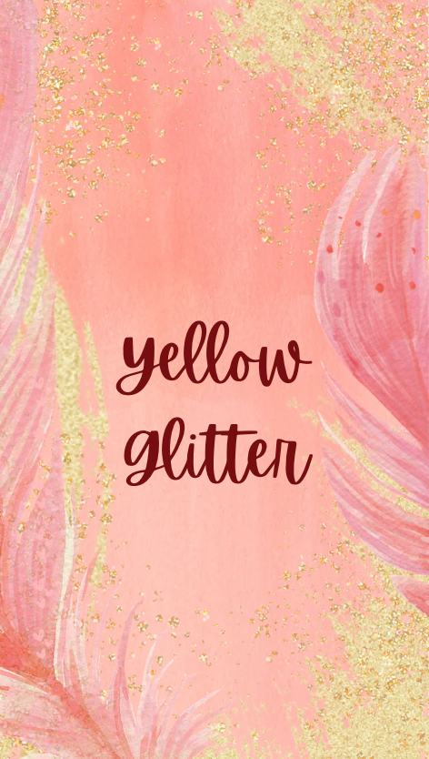 Yellow Glitter